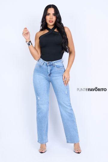 Pantalon rasgado LULUMARI