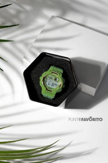RELOJ S-SPORTS GREEN
