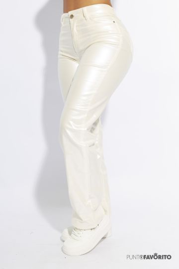 Pantalon Blanco Tornasol