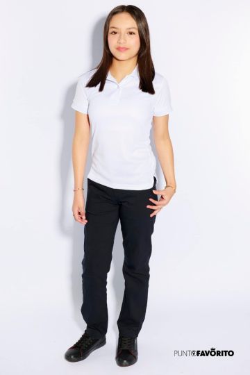 Pantalon escolar con tres botones