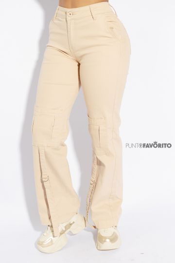 Pantalon para dama ancho