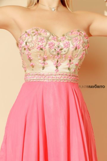 Vestido de gala strapless DESIGN