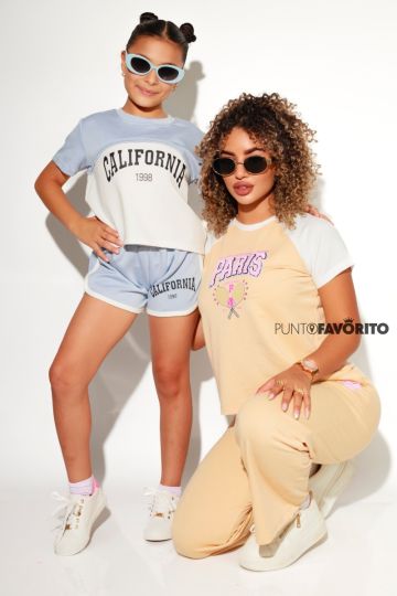 Conjunto de niña CALIFORNIA