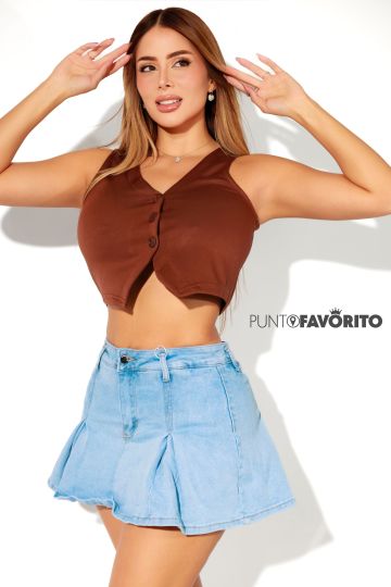 Blusa estilo chaleco SALVAJE