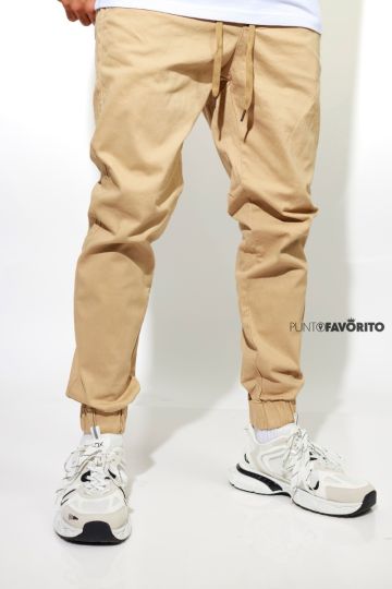 Pantalon jogger liso