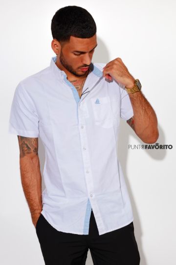 Camisa de vestir manga corta