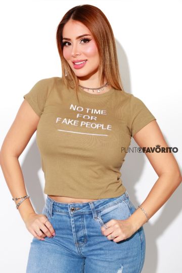 Blusa NO TIME
