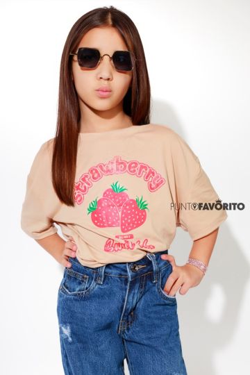 Blusa de ni&ntilde;a STRAWBERRY