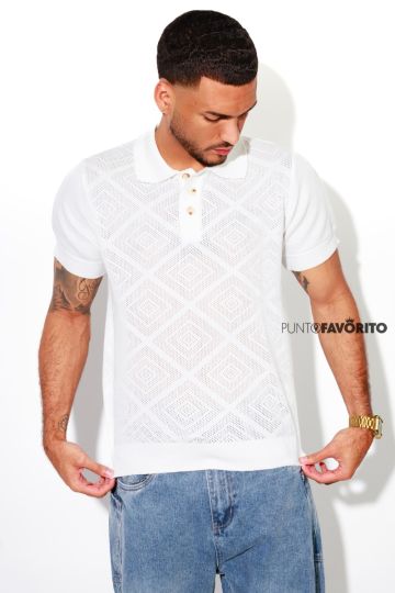 Camisa para caballero con 3 botones