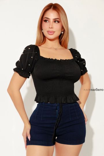 Blusa estilo globo