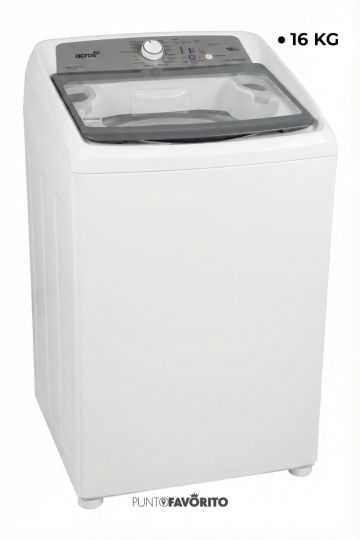 LAVADORA AUTOMATICA ACROS 16KG