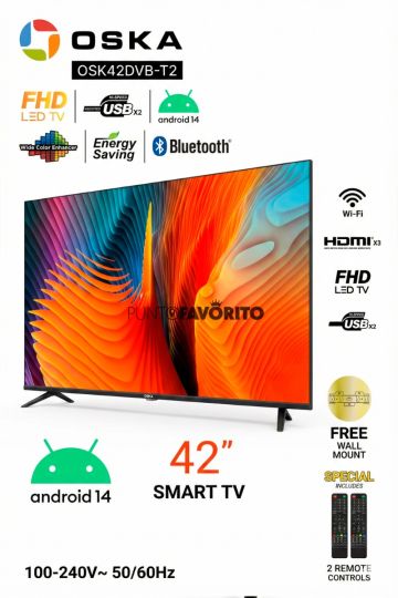 SMART TV 42 PULGADAS OSKA