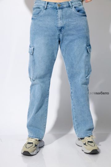 Pantalón para caballero cargo