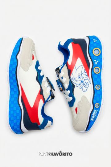 TENI SONIC WHITE NAVY (24-29)