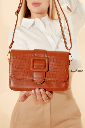 BOLSO DE MANO-TA398BROWN
