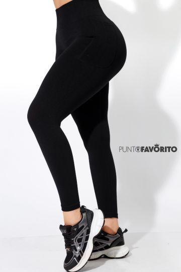 Licra deportiva con bolsillos