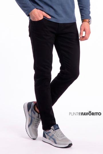 Pantalon negro de caballero