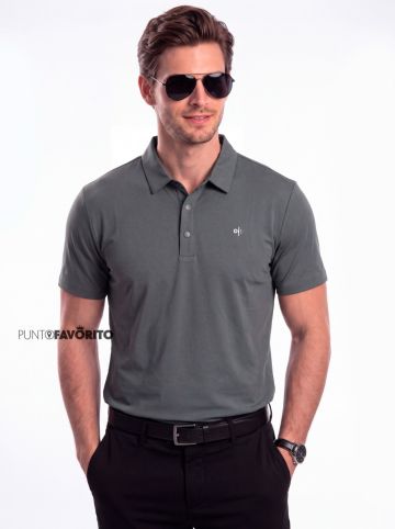 Camisa polo con botones