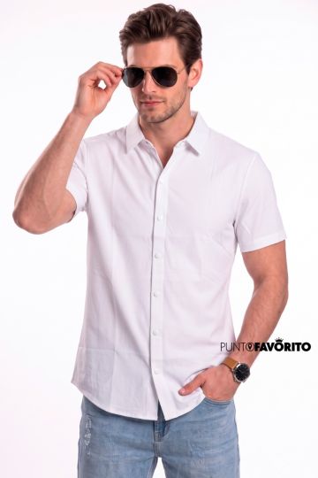 Camisa de caballero semi formal