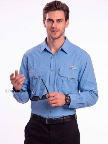 Camisa manga larga con botones OCEAN BAY