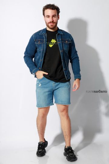 Jacket de caballero Azul MOSTWANTED