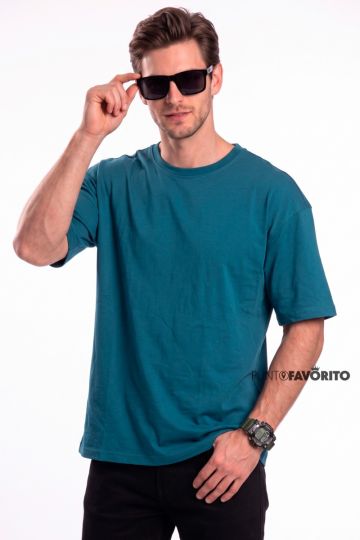 Camisa basica lisa manga corta VIZIO
