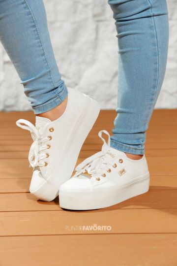 TENI BLANCA PLATAFORMA