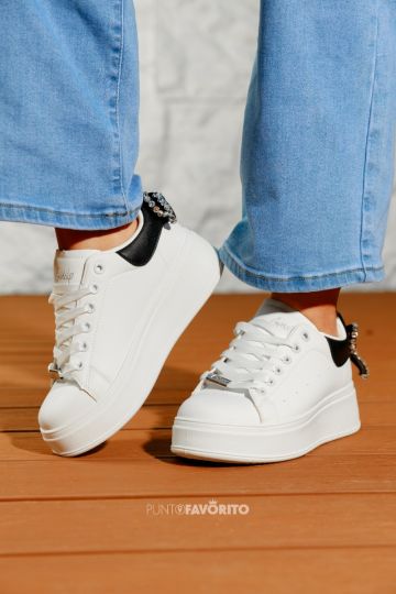 GOSSIP WHITE BLACK CON LAZO