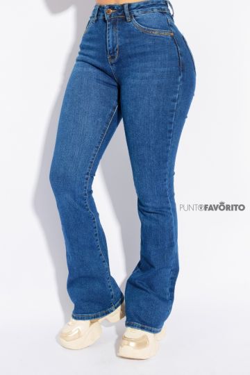 Pantalon para dama MOSTWANTED bota campana