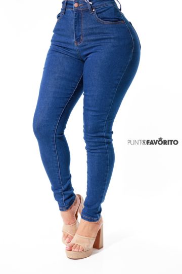 Pantalon talle alto con bolsas