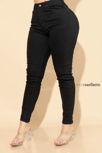 Pantalon para dama liso negro MOSTWANTED 