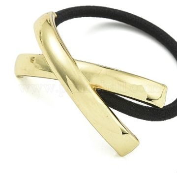 COLA CON ACCESORIO CRUZADO DORADO