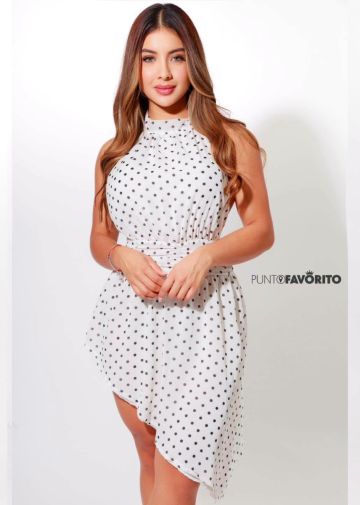 Vestido asimetrico