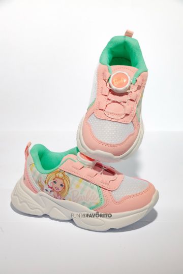 TENI BARBIE-PINK GREEN