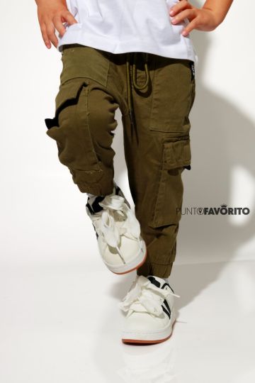Pantalon para niño cargo