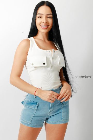 Blusa body con botones