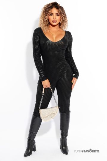 Enterizo manga larga