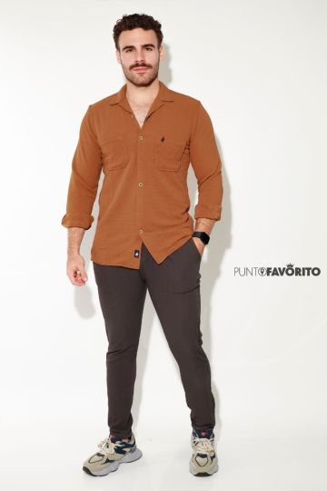 Pantalon de caballero con cordon