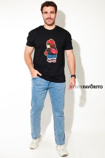 Pantalon corte recto para caballero