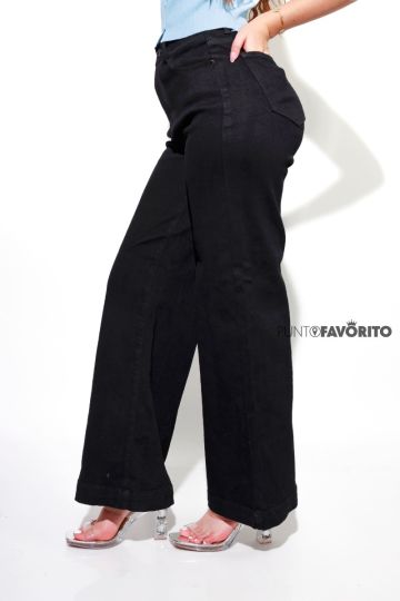 Pantalon ancho liso TESORO