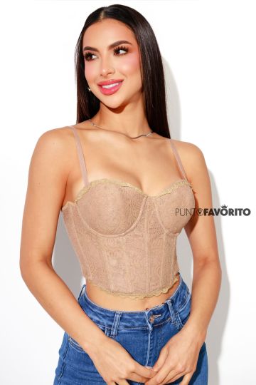 Blusa corset