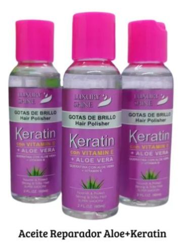 GOTAS DE BRILLO ALOE VERA-LUXURY SHINE 180ML