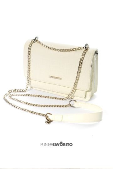 FACE2FACE CARTERA CON CADENA BLANCA