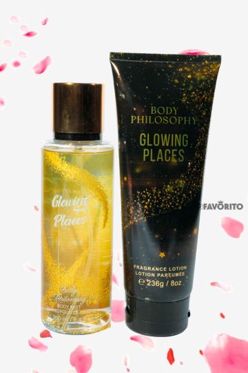 BODY PHILOSOPHY-GLOWING PLACES  (ESTUCHE)