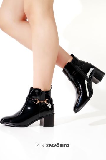BOTIN GOSSIP BLACK PANTENT