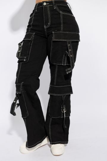 Pantalon cargo para dama