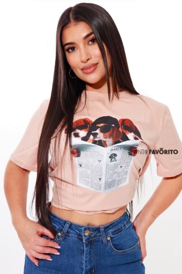 Blusa perritos leyendo