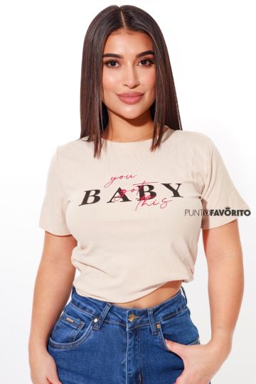 Blusa manga corta BABY