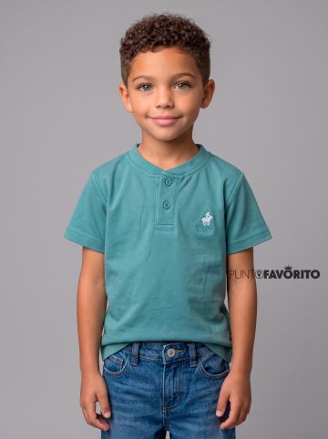 Camisa manga corta polo club