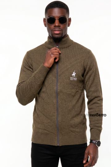 Sueter de zipper POLO CLUB